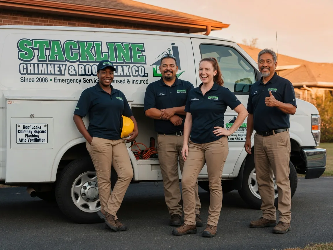 Chimney flashing repair company in Delaware, AR